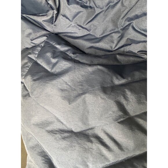 Eddie Bauer Women's coat Sz Medium blue down filled hooded parka winter jacket - Picture 5 of 16